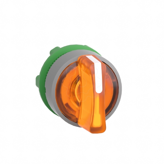 Imagem de Cabeca selector iluminado  laranja 3 posicoes retorno direito-