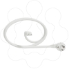 Imagem de Nova Unica system   Cabo 6m x 25mm plano Branco