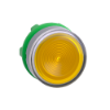 Imagem de Cabeca de botao iluminada amarela para LED integral