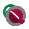 Imagem de Vermelho cabeca  selector flush  2 posicoes retorn esquerda  c