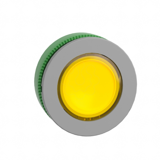Imagem de Cabeca de imprensa  botao flush   luminosous  amarelo led