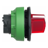 Imagem de Head for illuminated selector switch Harmony XB5 flush mounted red 2 pos stay put