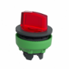 Imagem de Head for illuminated selector switch Harmony XB5 flush mounted red 2 pos stay put
