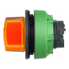 Imagem de Flush mounted laranja illuminated cabeca de comutacao selectora 2 pos stay put
