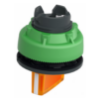 Imagem de Flush mounted laranja illuminated cabeca de comutacao selectora 2 pos stay put