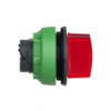 Imagem de Head for illuminated selector switch Harmony XB5 flush mounted red 3 pos stay put