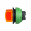 Imagem de Head for illuminated selector switch Harmony XB5 flush mounted orange 3 pos stay put