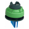 Imagem de Head for illuminated selector switch Harmony XB5 flush mounted blue 3 pos stay put