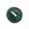 Imagem de Head for illuminated selector switch Harmony XB5 flush mounted green 2 pos return right to left