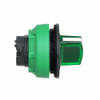 Imagem de Head for illuminated selector switch Harmony XB5 flush mounted green 2 pos return right to left