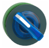 Imagem de Head for illuminated selector switch Harmony XB5 flush mounted blue 2 pos return right to left