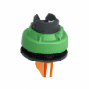 Imagem de Head for illuminated selector switch Harmony XB5 flush mounted orange 3 pos return center