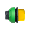 Imagem de Head for illuminated selector switch Harmony XB5 flush mounted yellow 3 position