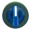 Imagem de Head for illuminated selector switch Harmony XB5 flush mounted blue 3 pos return right to center