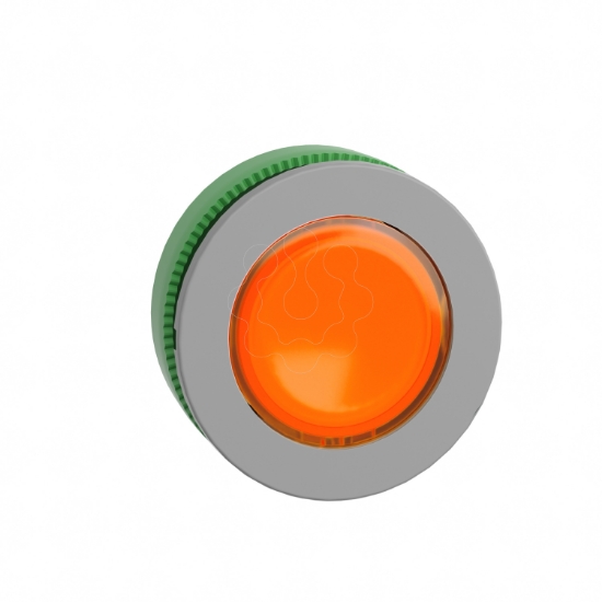 Imagem de Cabeca led  piloto flush   luminosous  laranja  cor cim