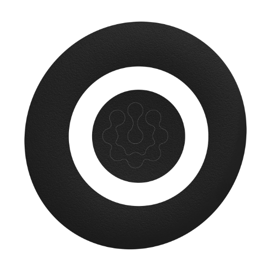 Imagem de Top preto com marcacao  botao  flush