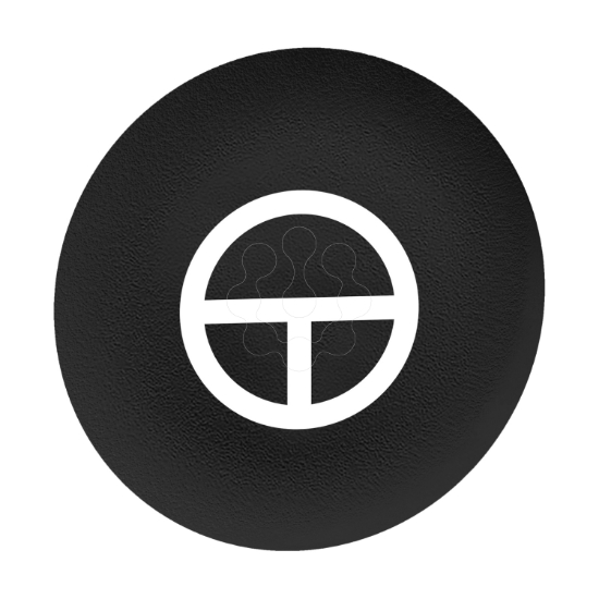 Imagem de Top preto com marcacao  botao  flush