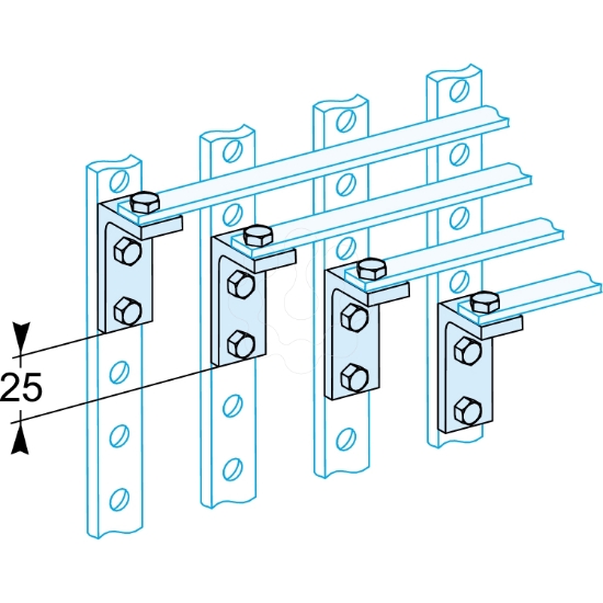 Imagem de 4 Esquadrias de CU, 250A, ligacao 2JdB