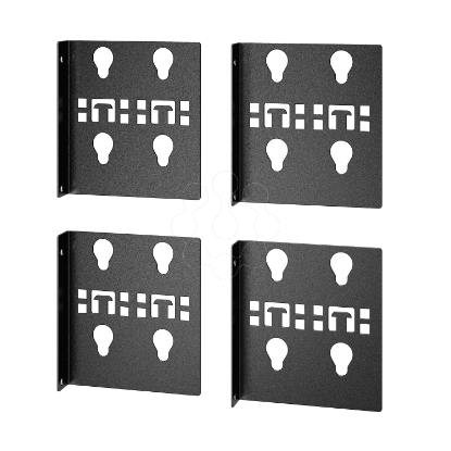 Mostrar detalhes para Easy Rack PDU mounting bracket double width 2pairs Imagem de Easy Rack PDU mounting bracket double width 2pairs