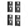 Imagem de Easy Rack PDU mounting bracket single width 2pairs
