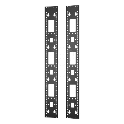 Mostrar detalhes para Easy Rack Vertical 0U accessory channel 24U qty. 2 Imagem de Easy Rack Vertical 0U accessory channel 24U qty. 2