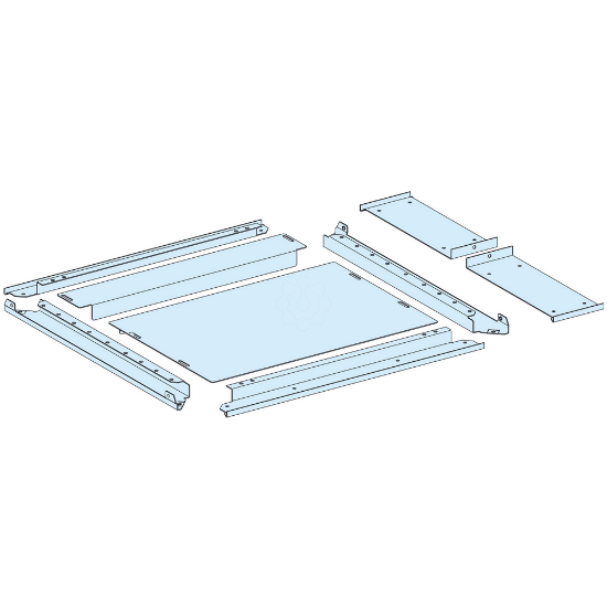 Imagem de Placa passa cabos P IP30 L650+150 P600