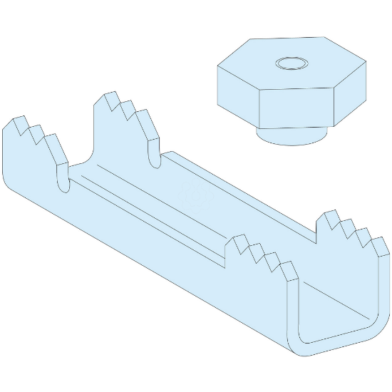 Imagem de 4 fixacao piso tecnico PrismaSeT P