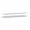 Imagem de Placa plana asociacao HZ. Sup/Inf L600
