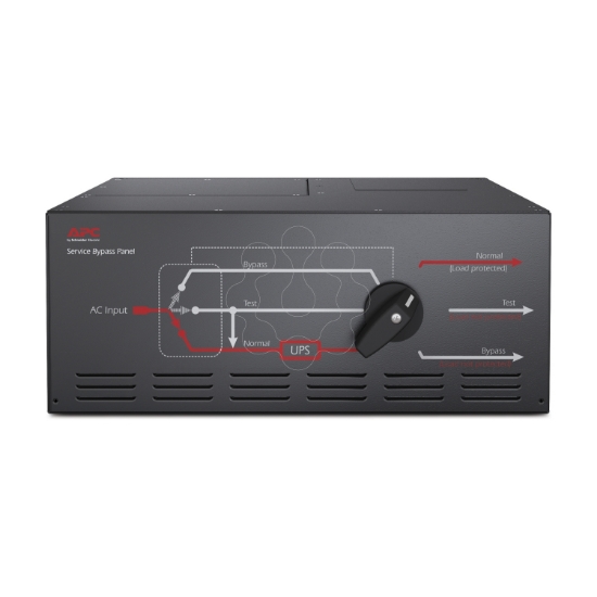 Imagem de Painel de Derivacao de Servico APC 230V 125A HW Entrada IEC 320 Saida 8 C19