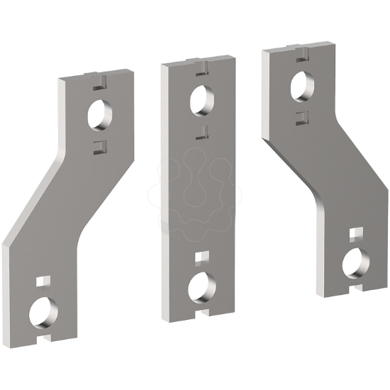 Imagem de kit de Adaptadores de 3 polos para ligacao TeSys G265-500 45mm-70mm