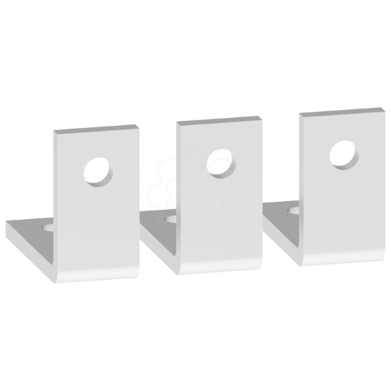 Imagem de Barras de extensao de terminais laterais em angulo recto para TeSys G265-500 de 3 polos