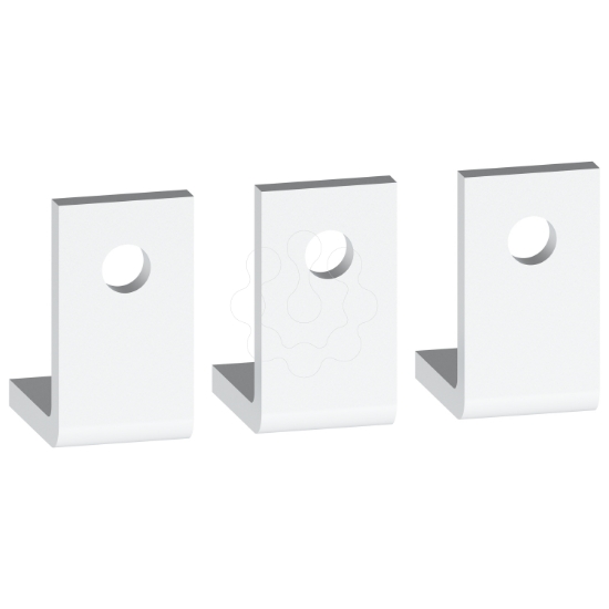 Imagem de Barras de extensao de terminais posterior em angulo recto para TeSys G265-500 de 3 polos