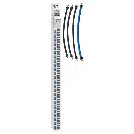 Imagem de Bloco Repartidor vertical VDIS 160 A 66 saidas com cabo incluido