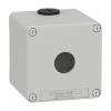 Imagem de Harmony XAP XB2 SL estacao de controlo vazia liga de zinco gris M20 1 furo 22mm 80 x 80 x 77 UL cULus