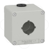 Imagem de Harmony XAP XB2 SL estacao de controlo vazia liga de zinco gris M20 1 furo 30mm 80 x 80 x 77 UL cULus