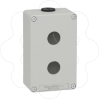 Imagem de Harmony XAP XB2 SL estacao de controlo vazia liga de zinco gris M20 2 furos 22mm 80 x 130 x 515 UL cULus