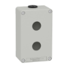 Imagem de Harmony XAP XB2 SL estacao de controlo vazia liga de zinco gris M20 2 furos 22mm 80 x 130 x 515 UL cULus