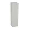Imagem de Harmony XAP XB2 SL estacao de controlo vazia aluminio gris M32 sem furos 85 x 310 x 77