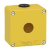 Imagem de Harmony XAP XB2 SL estacao de controlo vazia liga de zinco amarelo M20 1 furo 22mm 80 x 80 x 515 UL cULus