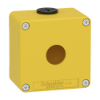 Imagem de Harmony XAP XB2 SL estacao de controlo vazia liga de zinco amarelo M20 1 furo 22mm 80 x 80 x 515 UL cULus