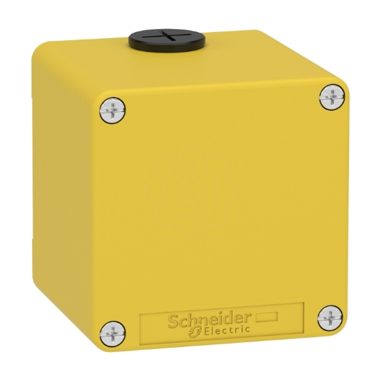 Imagem de Harmony XAP XB2 SL estacao de controlo vazia liga de zinco amarelo M20 sem furos 80 x 80 x 77 UL cULus