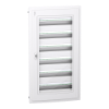 Imagem de PrismaSet XS Quadro 6 filas 24 modulos porta transparente encastrar
