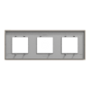Imagem de Nova Unica   Quadro 3 elementos Deco Taupe
