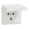 Imagem de D-Life - Tomada 2P+T IP44 - Branco Mate