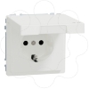 Imagem de D-Life - Tomada 2P+T IP44 - Branco Mate