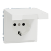 Imagem de D-Life - Tomada 2P+T IP44 - Branco Mate