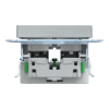 Imagem de M-Elegance - Tomada 2P+T + carregador USB 2.0 + USB 3.1 - 3A - Aluminio