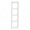 Imagem de D-Life - Quadro 4 elementos - Branco Mate