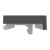 Imagem de Push button KNX Merten System Design 1gang rockers Anthracite