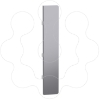 Imagem de Push button KNX Merten System Design 1gang rockers stainless steel